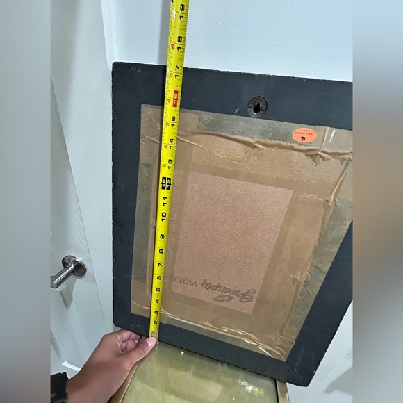 Traditional Indian Couple Dancing Painting On Wooden Frame - Picture 4 of 5